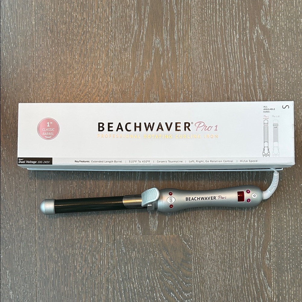 The Beachwaver Co. Pro 1 Rotating Curling Iron - Like New